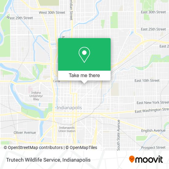 Mapa de Trutech Wildlife Service