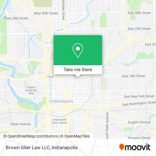 Brown Glier Law LLC map