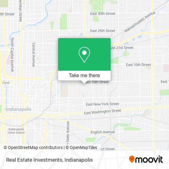 Real Estate Investments map