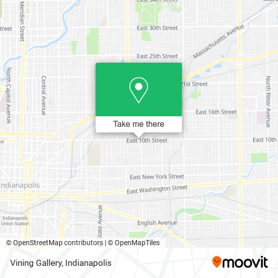 Vining Gallery map