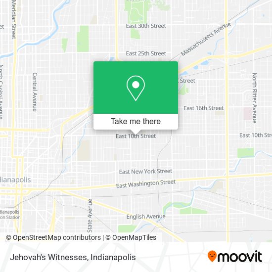 Jehovah's Witnesses map