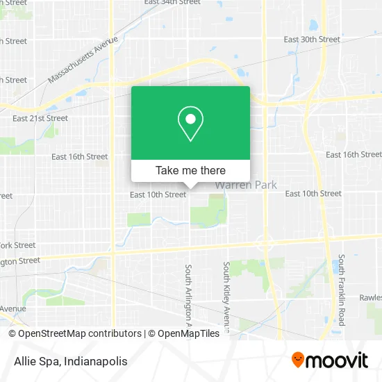 Allie Spa map
