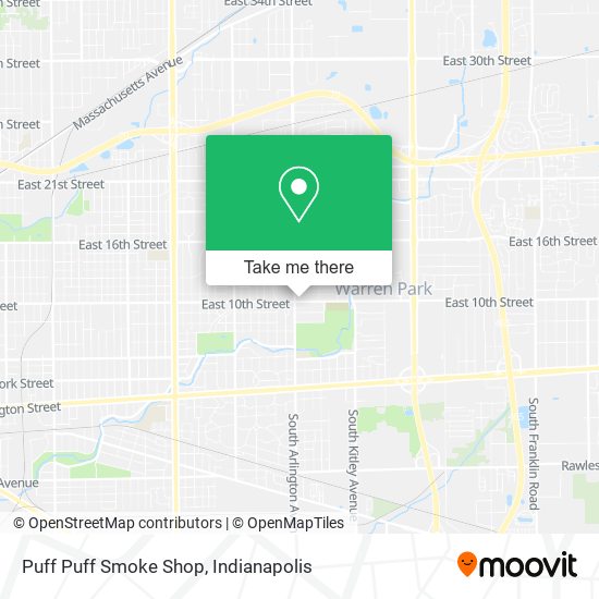 Mapa de Puff Puff Smoke Shop