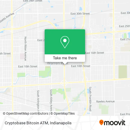 Cryptobase Bitcoin ATM map
