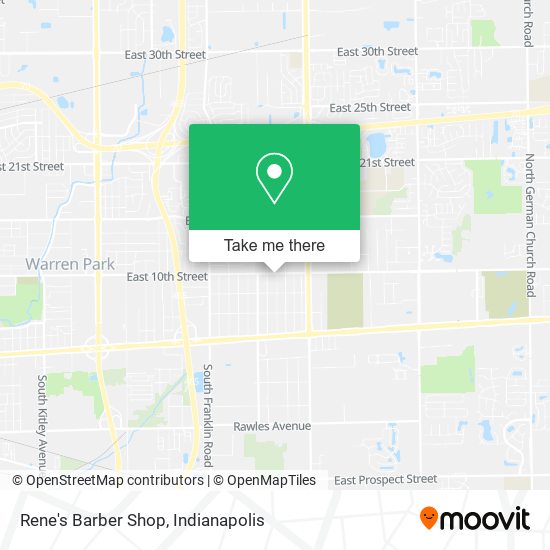 Rene's Barber Shop map