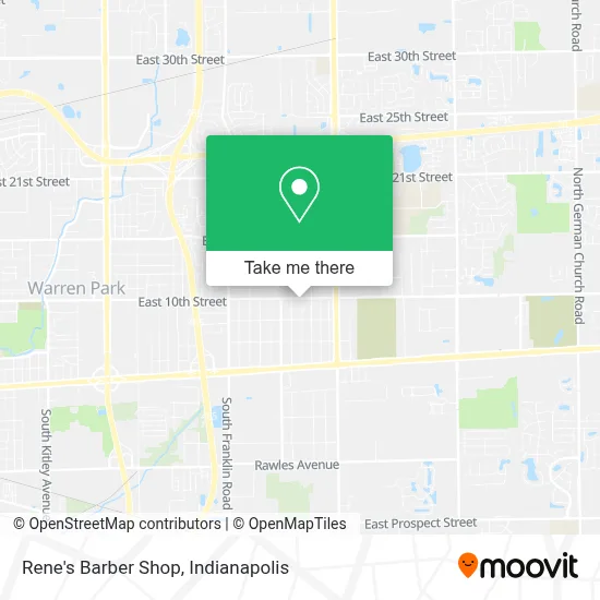 Rene's Barber Shop map