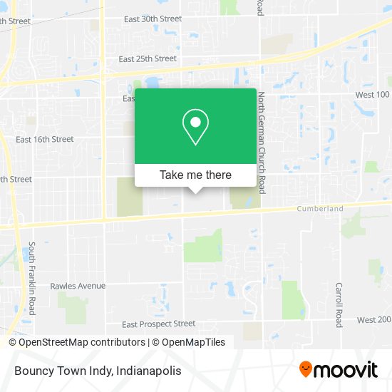 Bouncy Town Indy map