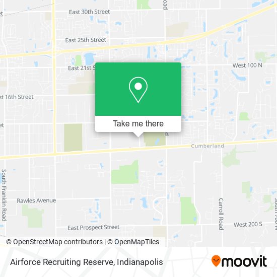 Mapa de Airforce Recruiting Reserve