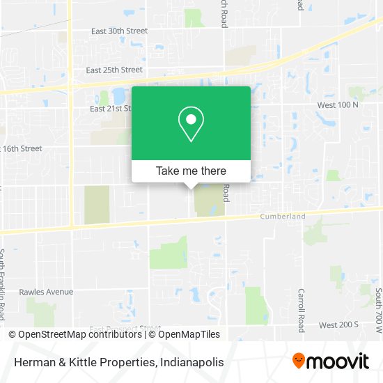 Herman & Kittle Properties map