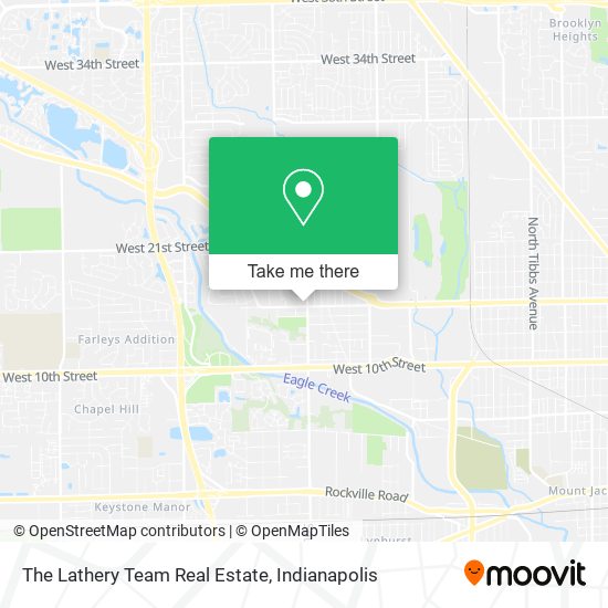 The Lathery Team Real Estate map