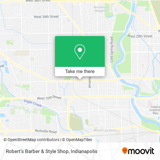 Robert's Barber & Style Shop map