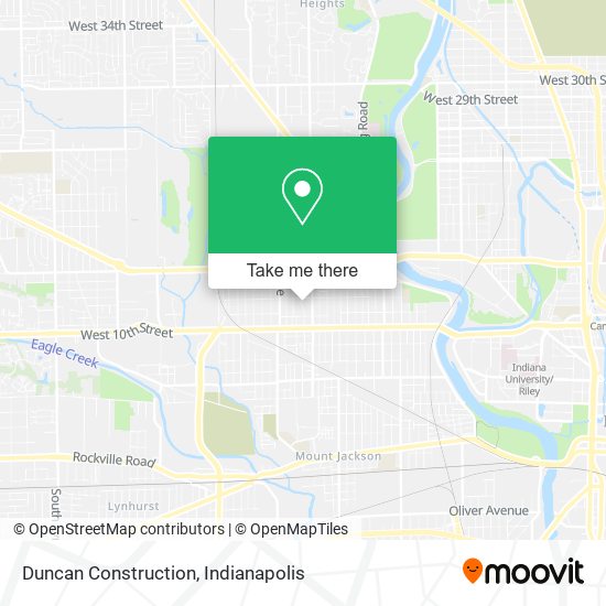 Duncan Construction map