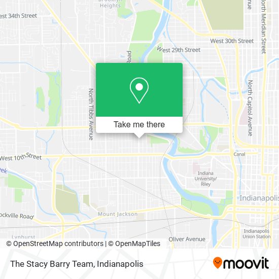 The Stacy Barry Team map