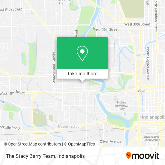 The Stacy Barry Team map