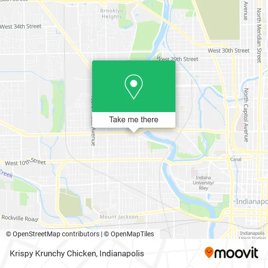 Krispy Krunchy Chicken map