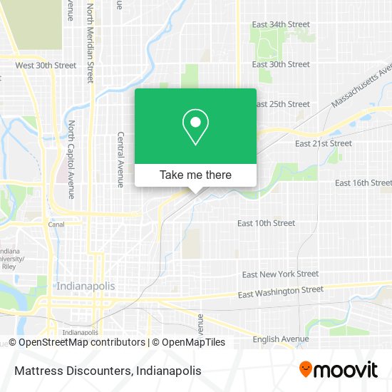 Mattress Discounters map