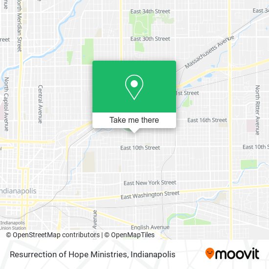 Mapa de Resurrection of Hope Ministries