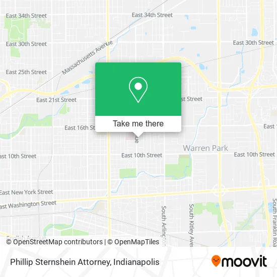 Phillip Sternshein Attorney map