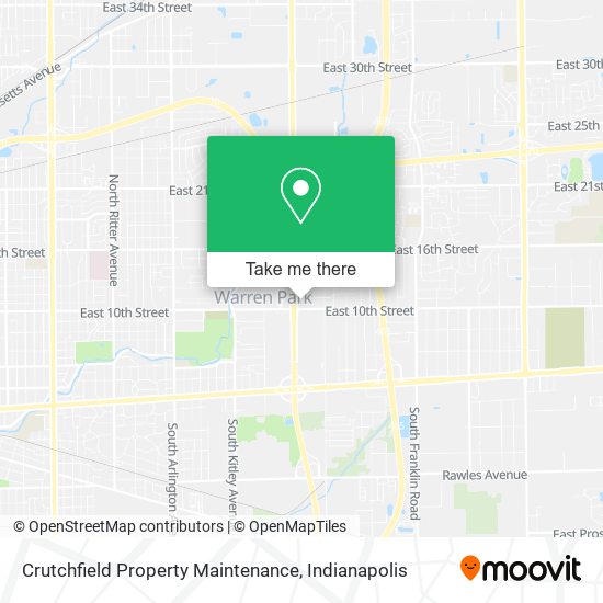 Crutchfield Property Maintenance map