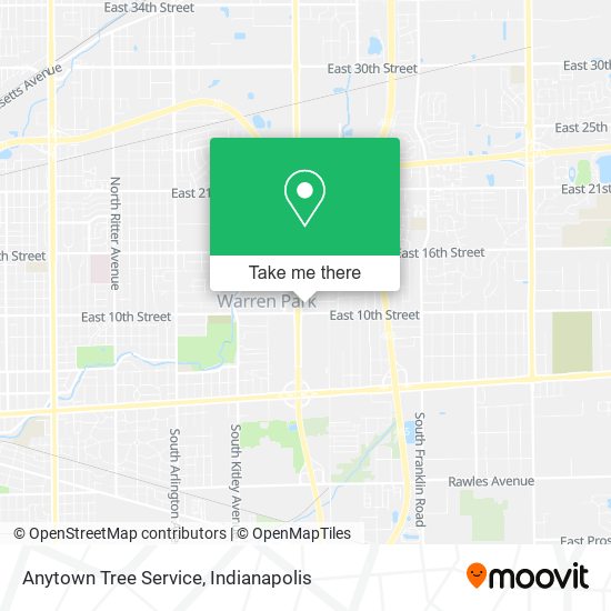 Mapa de Anytown Tree Service