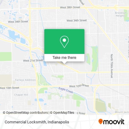 Mapa de Commercial Locksmith