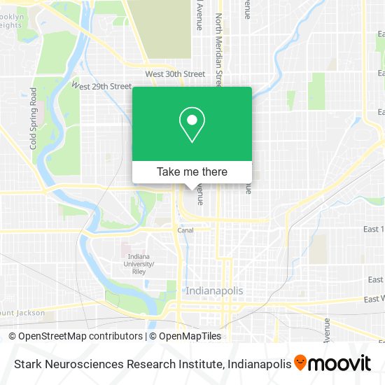 Stark Neurosciences Research Institute map