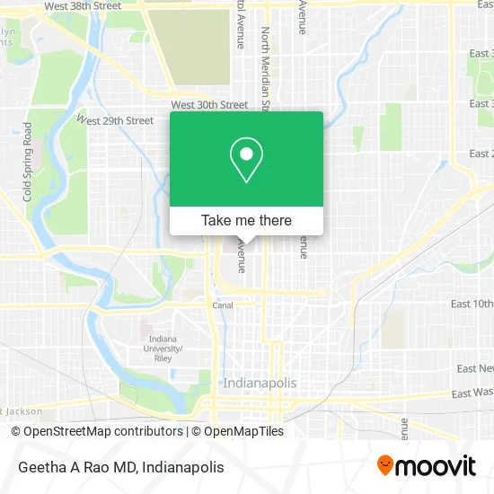 Mapa de Geetha A Rao MD
