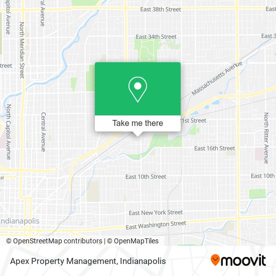 Apex Property Management map