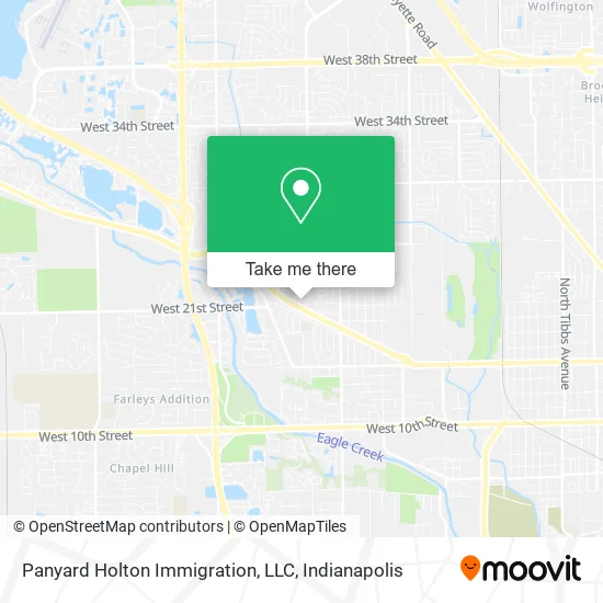 Mapa de Panyard Holton Immigration, LLC