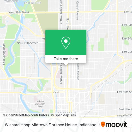 Wishard Hosp Midtown Florence House map