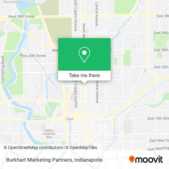 Mapa de Burkhart Marketing Partners