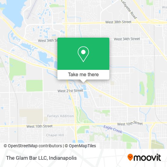The Glam Bar LLC map