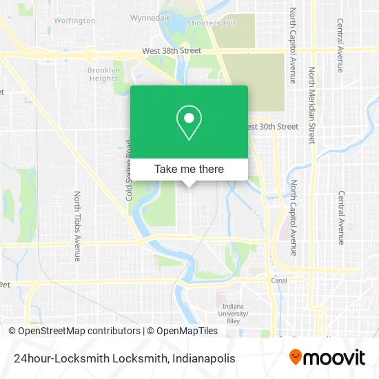 24hour-Locksmith Locksmith map
