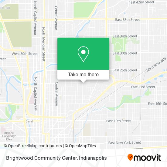 Mapa de Brightwood Community Center