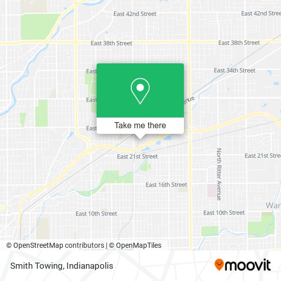 Smith Towing map