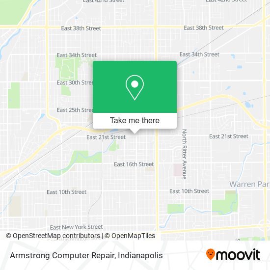 Mapa de Armstrong Computer Repair