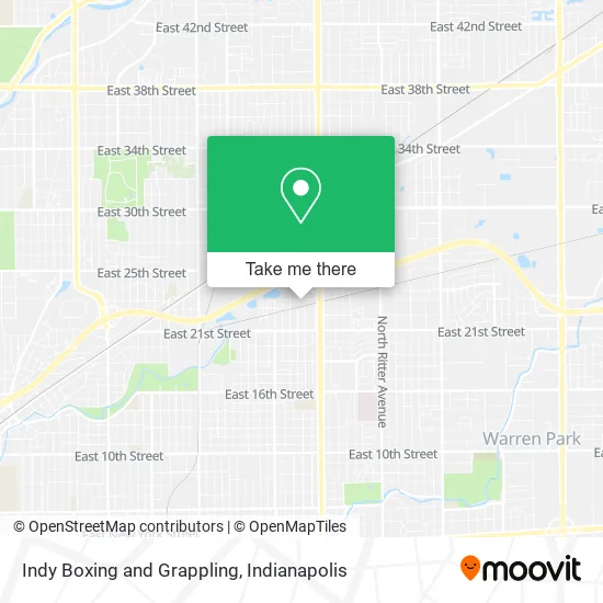 Indy Boxing and Grappling map