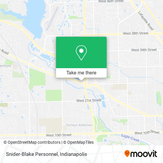 Snider-Blake Personnel map