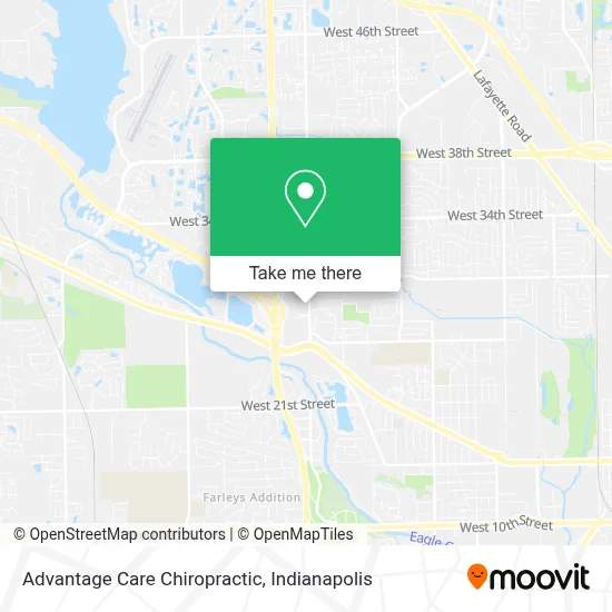 Advantage Care Chiropractic map