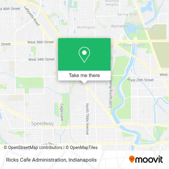 Ricks Cafe Administration map