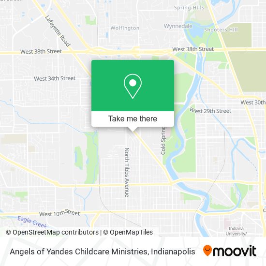 Angels of Yandes Childcare Ministries map