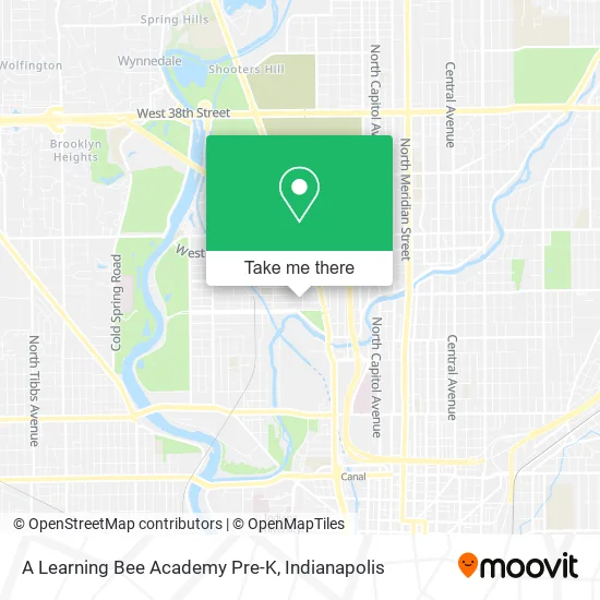 A Learning Bee Academy Pre-K map
