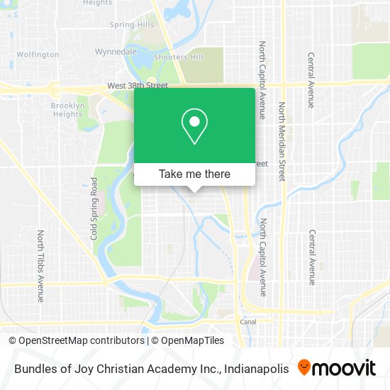 Mapa de Bundles of Joy Christian Academy Inc.