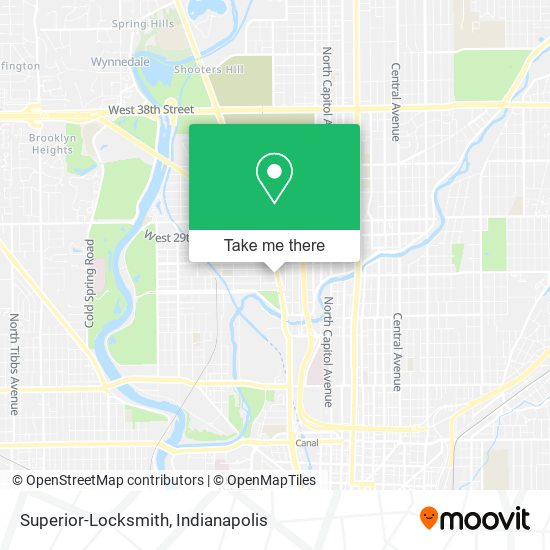 Mapa de Superior-Locksmith