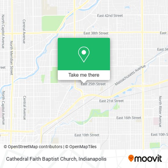 Cathedral Faith Baptist Church map