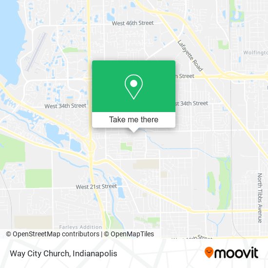 Mapa de Way City Church