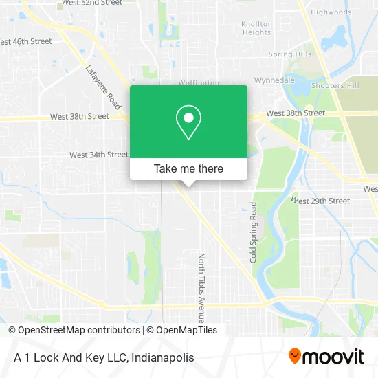 A 1 Lock And Key LLC map