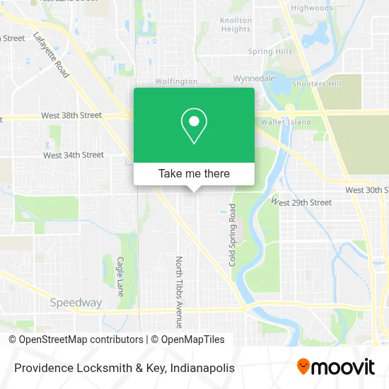 Providence Locksmith & Key map