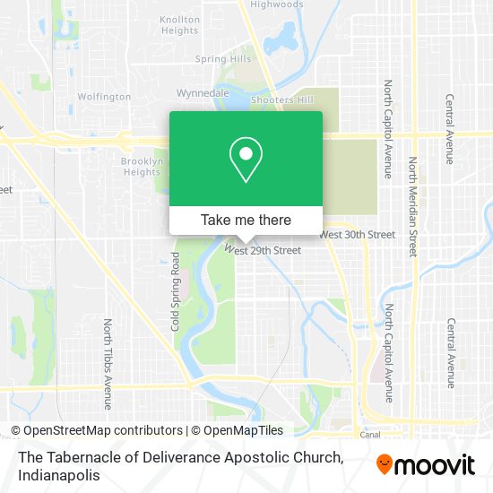 Mapa de The Tabernacle of Deliverance Apostolic Church