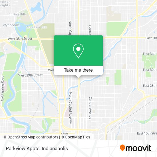 Parkview Appts map